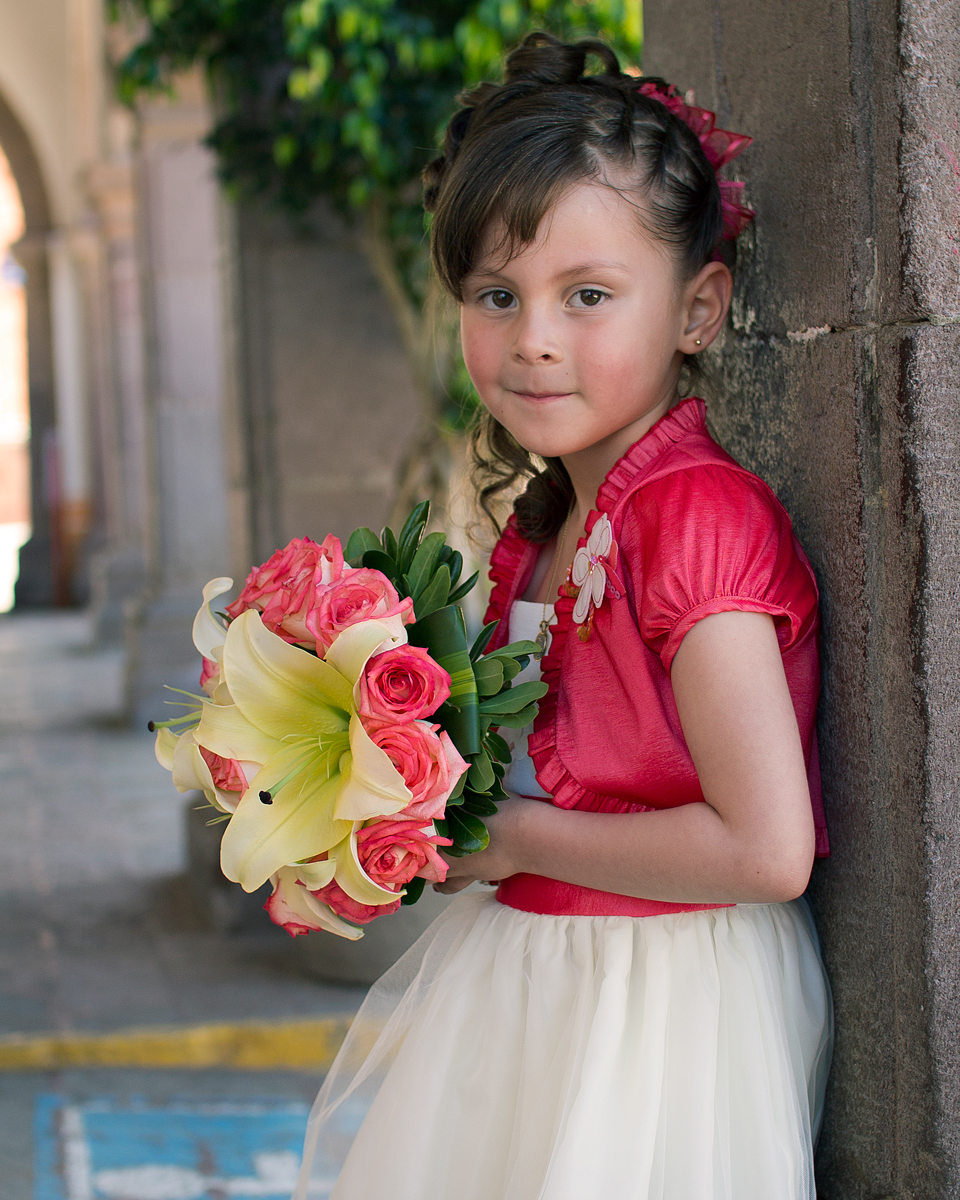 Fotografía profesional de presentación infantil en Querétaro